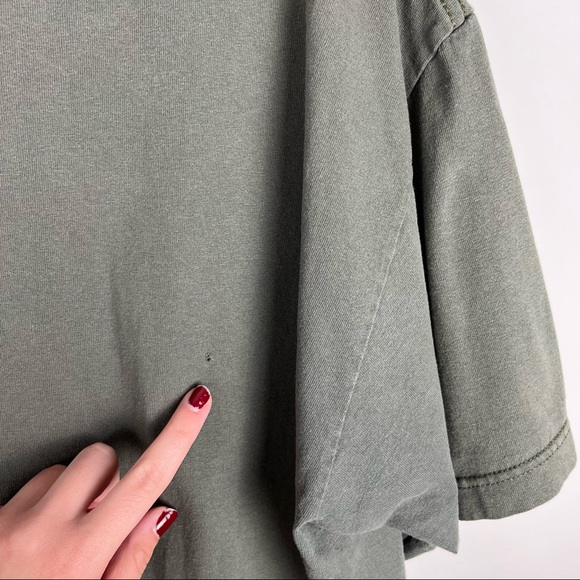 Third Day Y2K Logo Army Green Short Sleeve T-Shirt - Picture 7 of 7